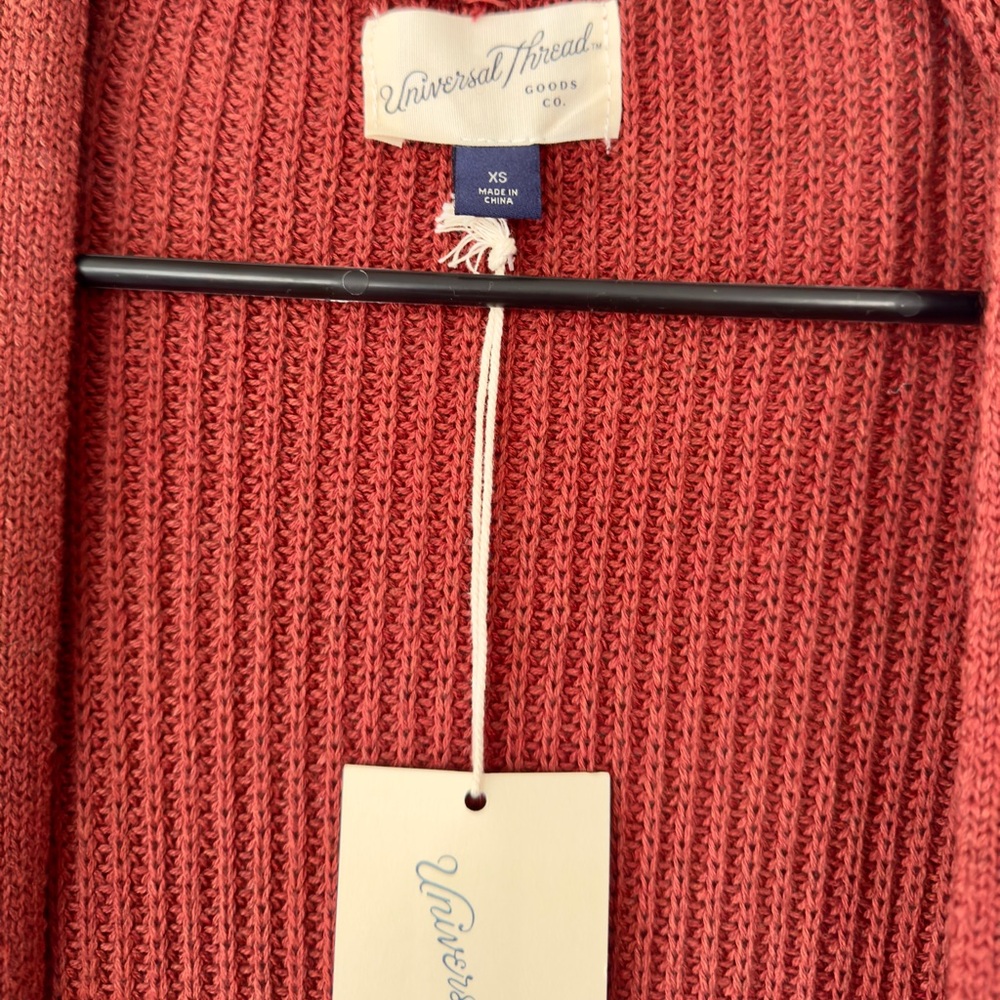 Universal Thread Rust Cardigan - Picture 3 of 6